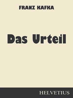 cover image of Das Urteil